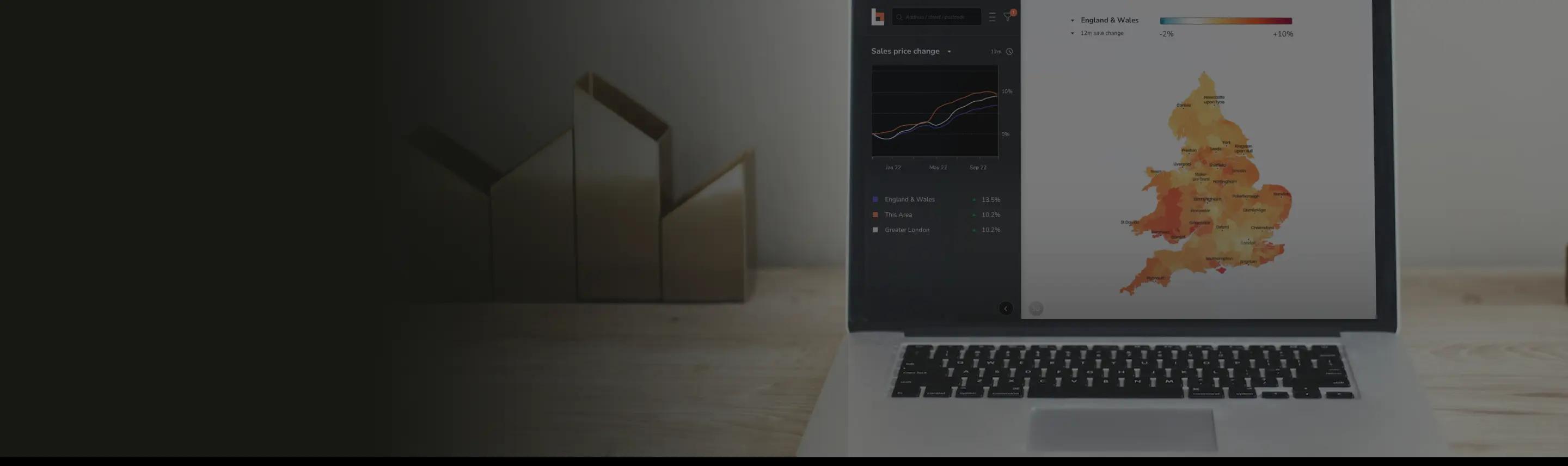 Sign in to our app with complex analysis of property data
